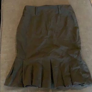 Flare pencil skirt